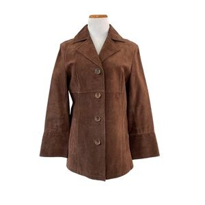 Vintage Brown Leather Jacket